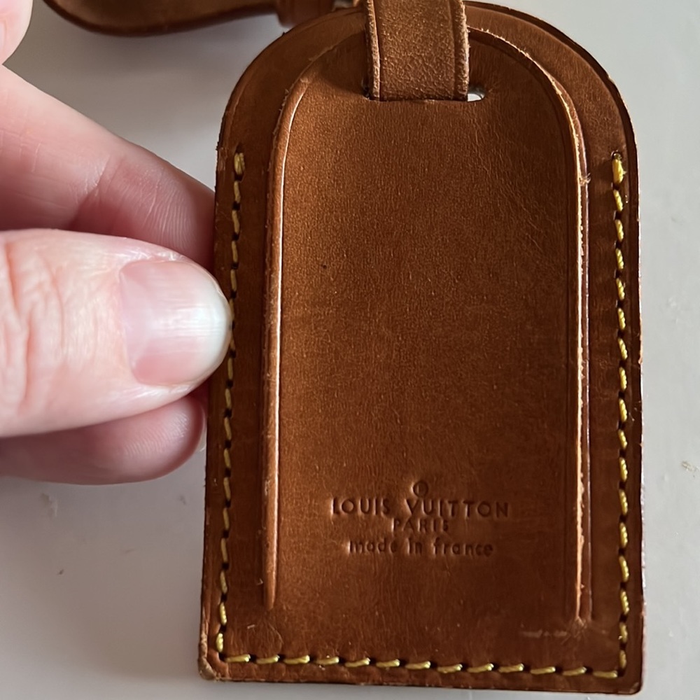 Authentic Louis Vuitton Luggage Tag, Belt & Strap: 3 pcs - Picture 3 of 6